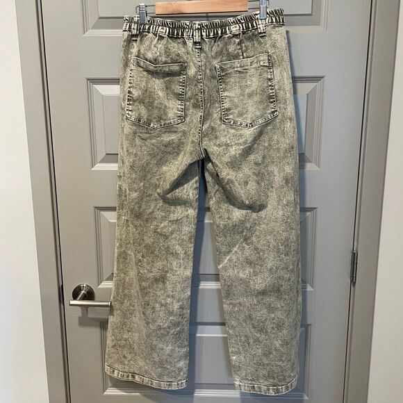 Flying Angel green acid wash jeans, size 13 - Picture 2 of 8